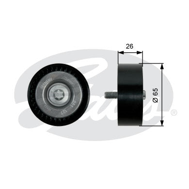 Gates DriveAlign Idler Pulley - T36437