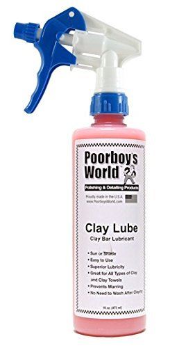 Poorboys World Clay Lube Lubricant (use with Clay Bars Cloths