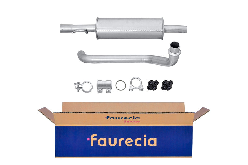 FAURECIA 8LB 366 022-951 Front Muffler - Easy2Fit® Kit - fits VW TOURAN (1T1, 1T2)