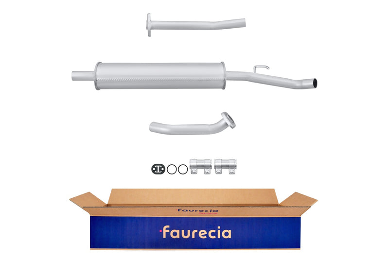 FAURECIA 8LC 366 023-501 Centre Muffler - Easy2Fit® Kit - fits PEUGEOT PARTNER