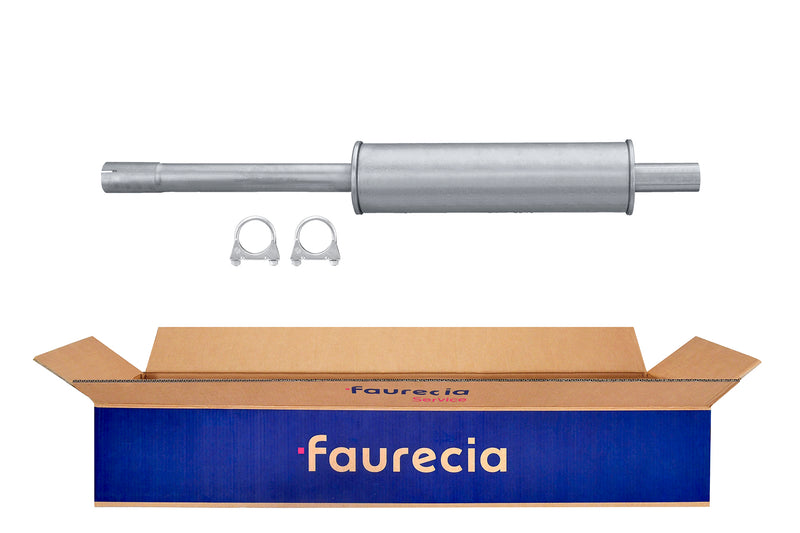 FAURECIA 8LC 366 026-091 Centre Muffler - Easy2Fit® Kit - fits VW GOLF IV