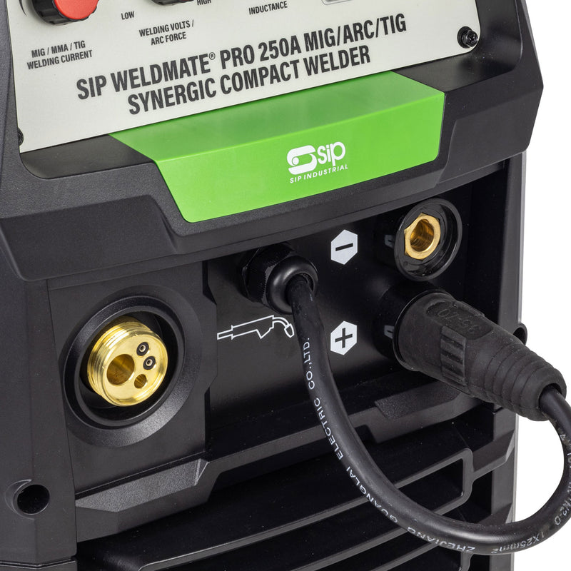 SIP WELDMATE® PRO 250A MIG/ARC/TIG Synergic Compact Welder