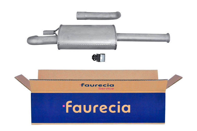 FAURECIA 8LC 366 023-341 Centre Muffler - Easy2Fit® Kit - fits FIAT DUCATO