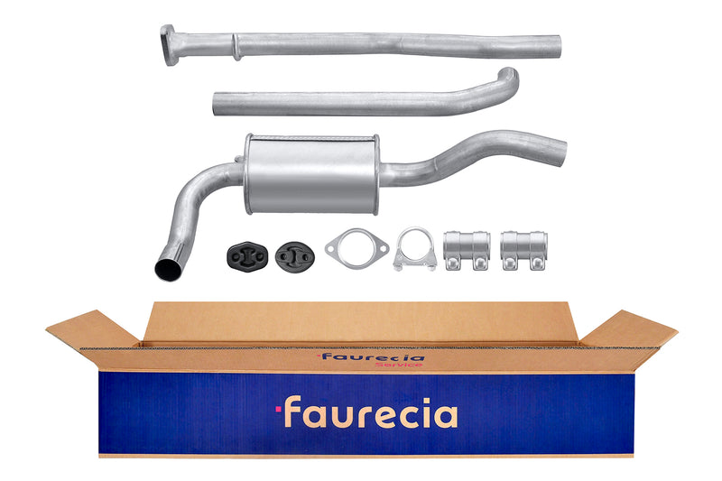 FAURECIA 8LD 366 031-291 Rear Muffler - Easy2Fit® Kit - fits OPEL VECTRA C GTS