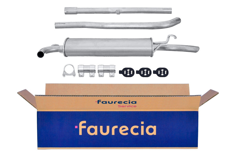 FAURECIA 8LD 366 029-261 Rear Muffler - Easy2Fit® Kit - fits FIAT PALIO Weekend