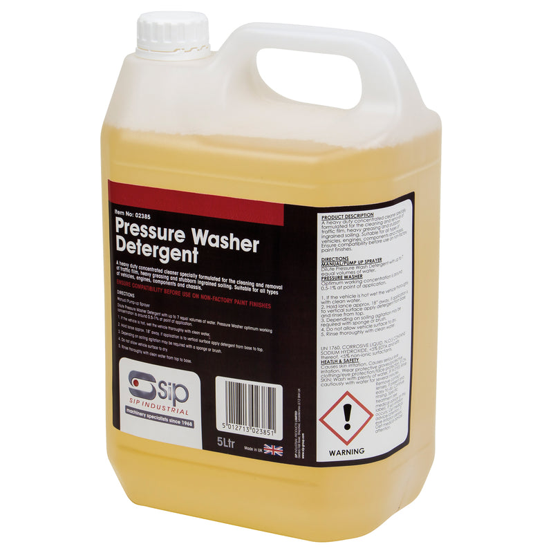 SIP 5ltr Pressure Washer Detergent