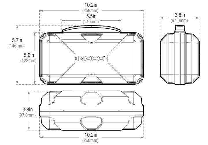 Noco Boost Sport/Plus Eva Protection Case - GBC013