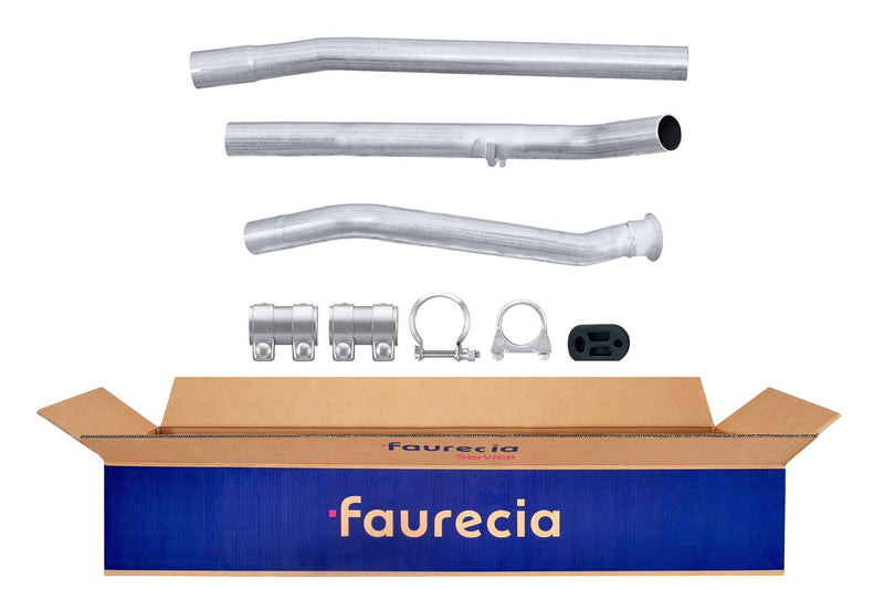 FAURECIA 8LB 366 020-291 Front Muffler - Easy2Fit® Kit - fits CITROËN C3 I