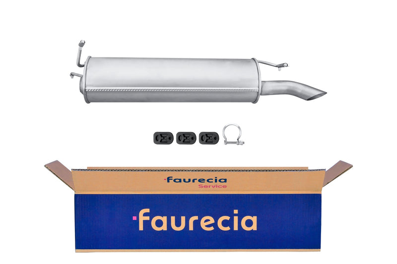 FAURECIA 8LD 366 027-351 Rear Muffler - Easy2Fit® Kit - fits CITROËN C5 I Break