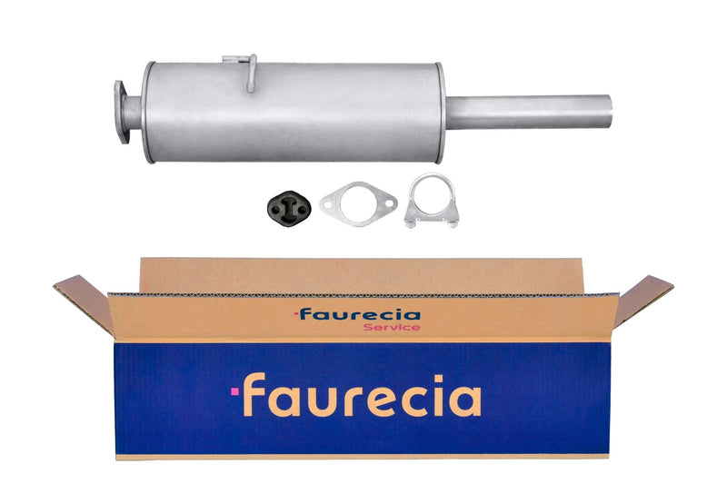 FAURECIA 8LB 366 021-891 Front Muffler - Easy2Fit® Kit - fits NISSAN NOTE (E11, NE11)