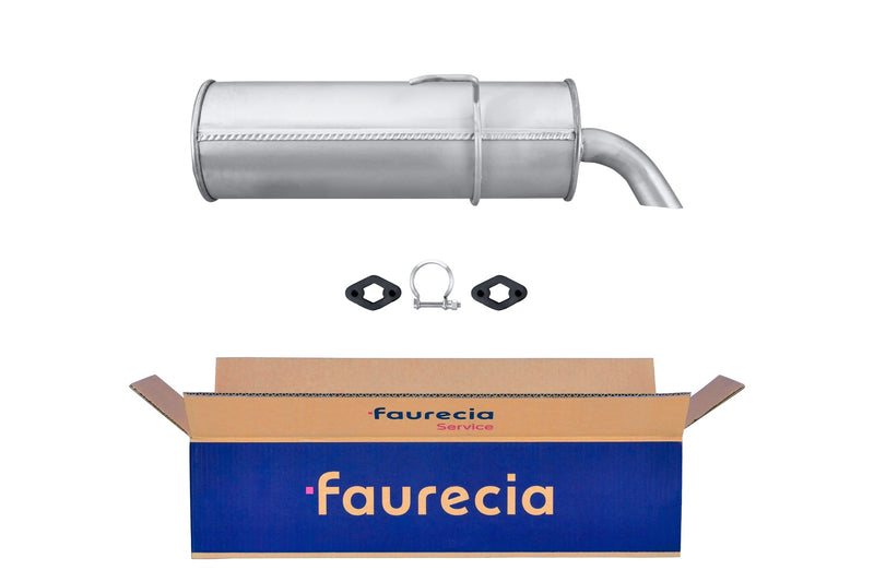 FAURECIA 8LD 366 031-991 Rear Muffler - Easy2Fit® Kit - fits PEUGEOT 206