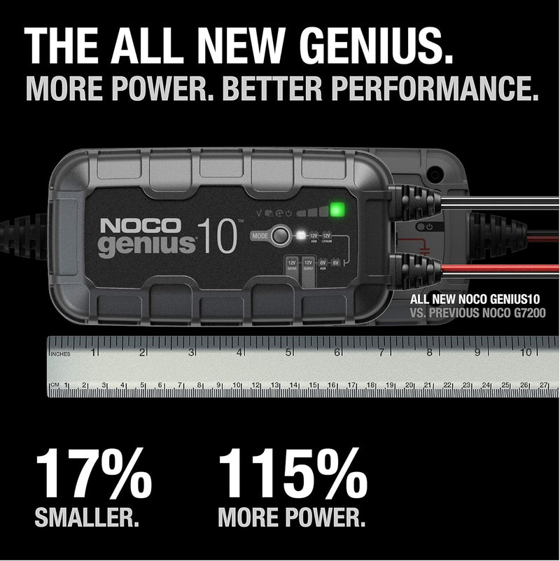 Noco 10A Battery Charger - GENIUS10UK