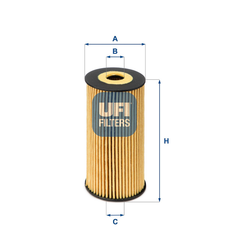 UFI Oil Filter - Ch11163Eco - 25.170.00