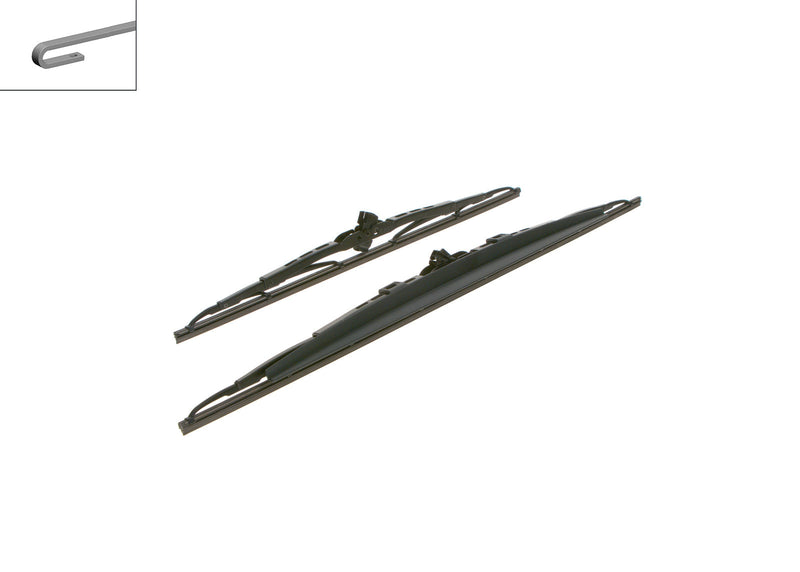 Bosch Wiper Blade Super Plus Spoiler SP24/18S, 600mm/450mm ? set of front wiper blades