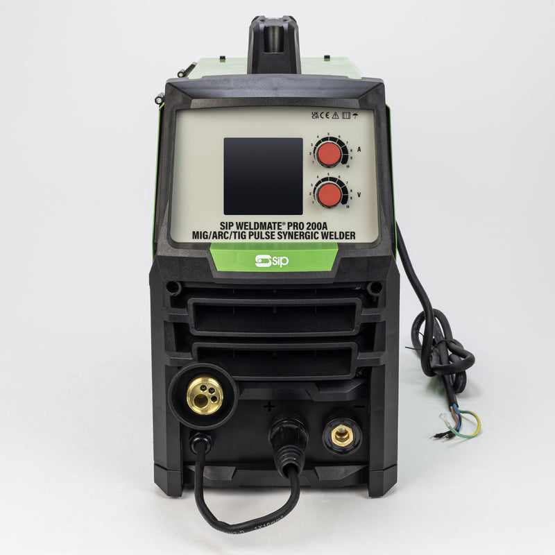 SIP WELDMATE® PRO 200A MIG/ARC/TIG Pulse Synergic Welder