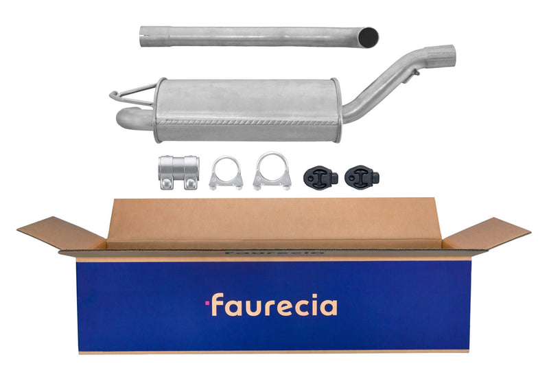 FAURECIA 8LC 366 024-781 Centre Muffler - Easy2Fit® Kit - fits OPEL MERIVA A