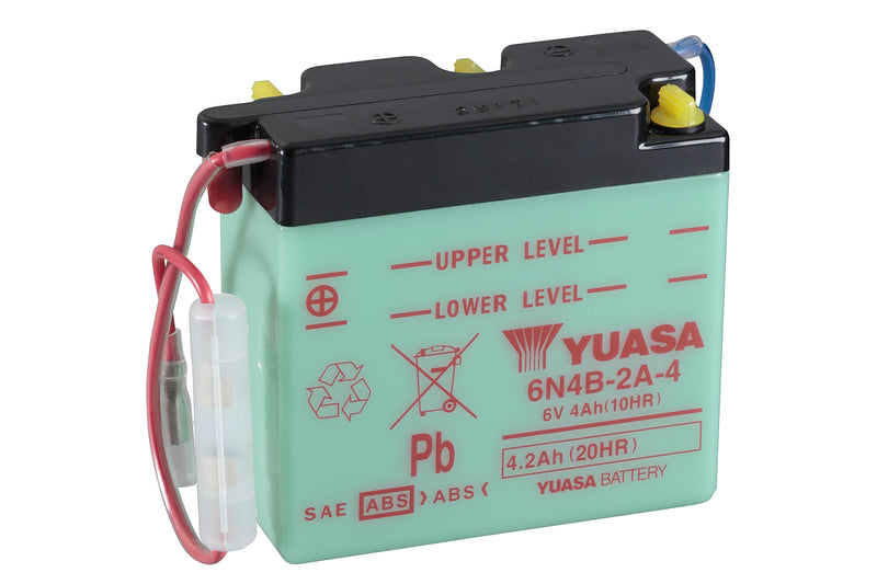 6N4B-2A-4 (DC) 6V Yuasa Conventional Battery