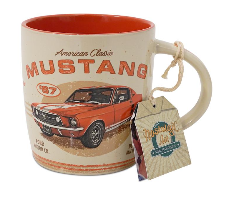 Genuine New Ford Mustang mug red 35030744