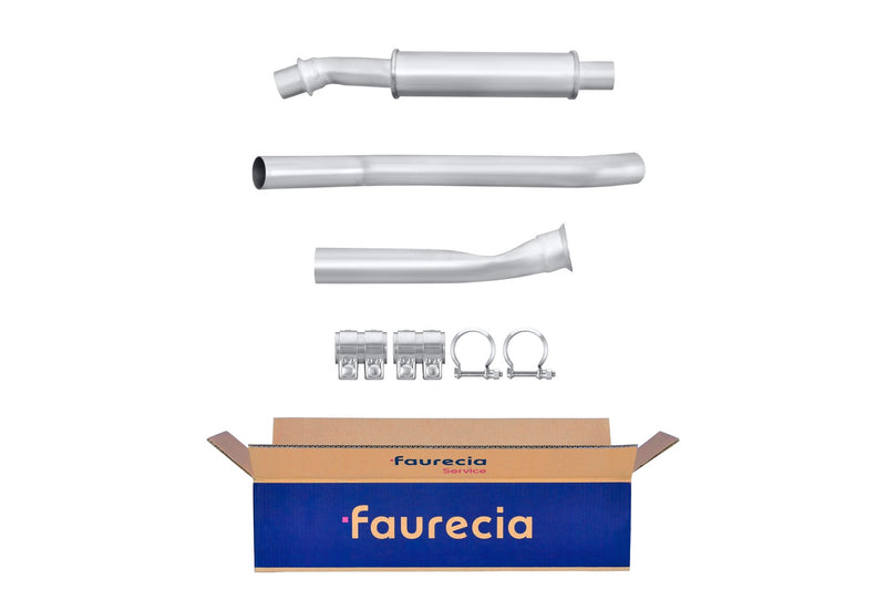 FAURECIA 8LB 366 021-211 Front Muffler - Easy2Fit® Kit - fits OPEL CORSA D