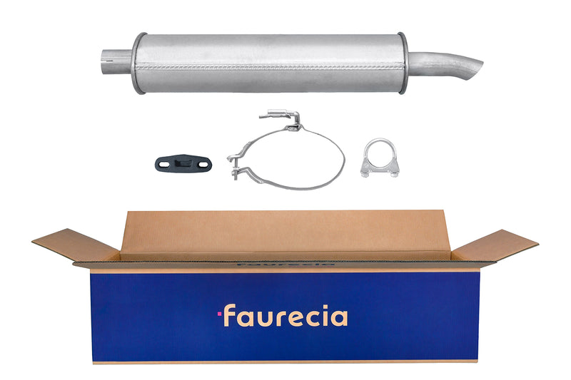 FAURECIA 8LD 366 032-391 Rear Muffler - Easy2Fit® Kit - fits PEUGEOT 308 SW I