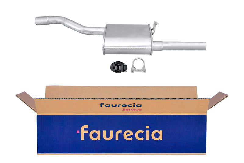 FAURECIA 8LD 366 030-081 Rear Muffler - Easy2Fit® Kit - fits VW SHARAN (7M8, 7M9, 7M6)