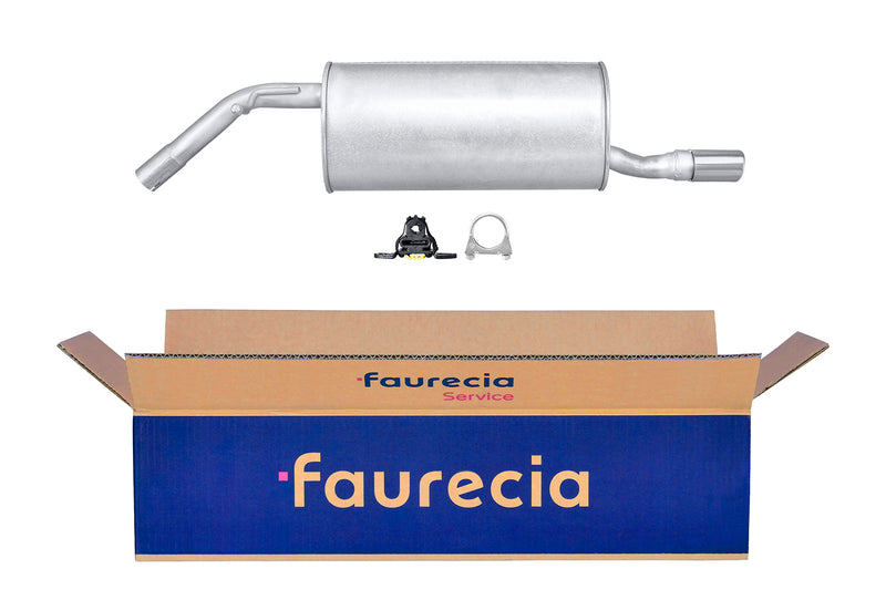 FAURECIA 8LD 366 033-341 Rear Muffler - Easy2Fit® Kit - fits MERCEDES-BENZ CLK (C209)