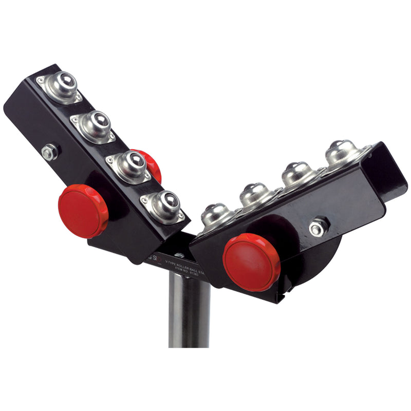 SIP Adjustable V Roller Ball Stand