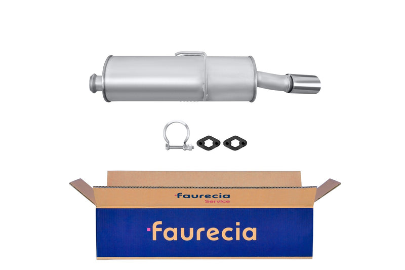 FAURECIA 8LD 366 028-481 Rear Muffler - Easy2Fit® Kit - fits SEAT FURA