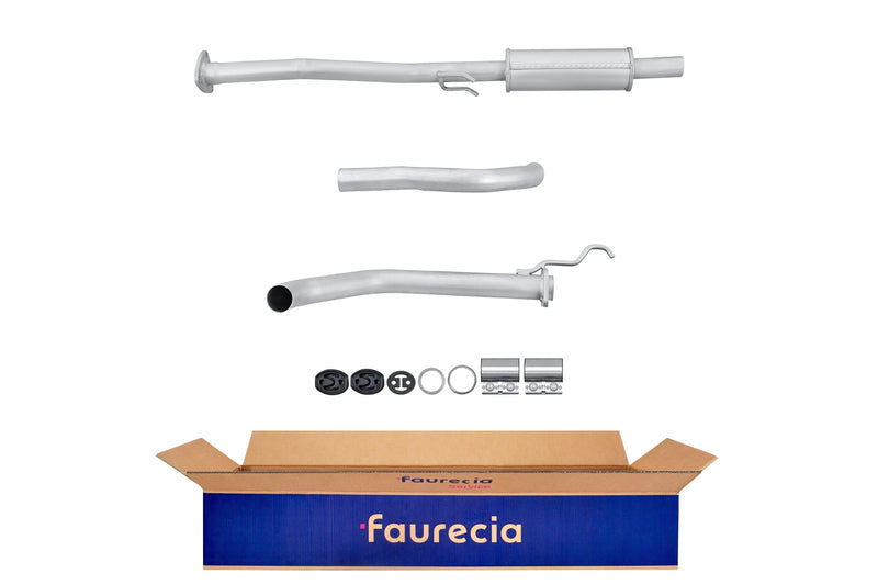 FAURECIA 8LC 366 024-871 Centre Muffler - Easy2Fit® Kit - fits AUTOBIANCHI Y10