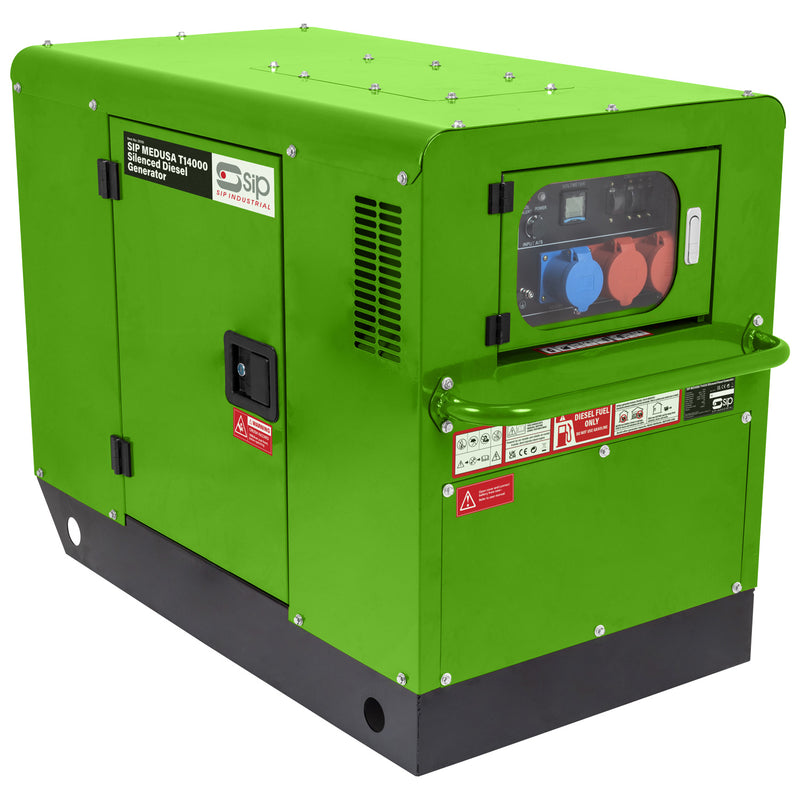 SIP MEDUSA T14000 Silenced Diesel Generator