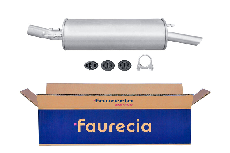 FAURECIA 8LD 366 031-071 Rear Muffler - Easy2Fit® Kit - fits OPEL ASTRA G