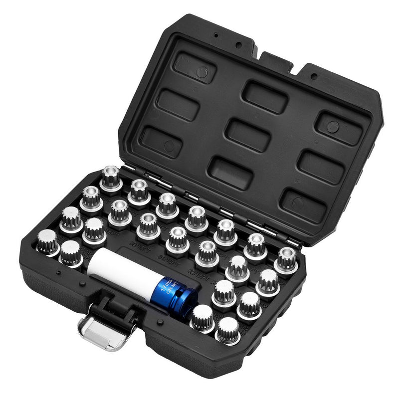 Draper VAG Locking Wheel Socket Set (23 Piece)