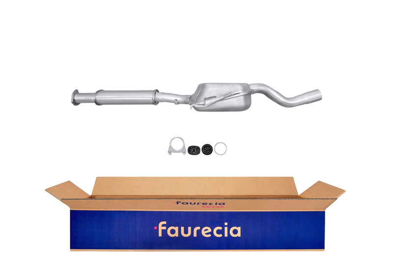 FAURECIA 8LC 366 023-511 Centre Muffler - Easy2Fit® Kit - fits DACIA SANDERO