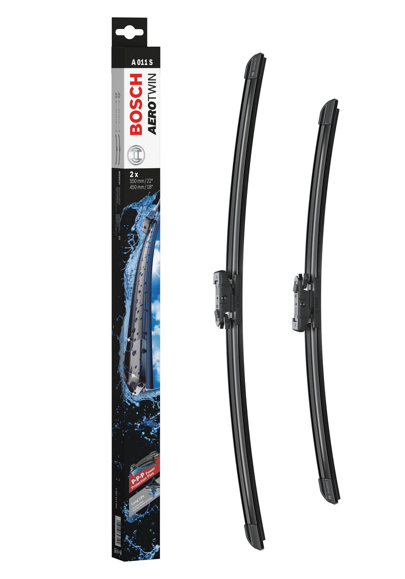 Bosch Aerotwin Front Wiper Blade Set - 550/450mm - A011S