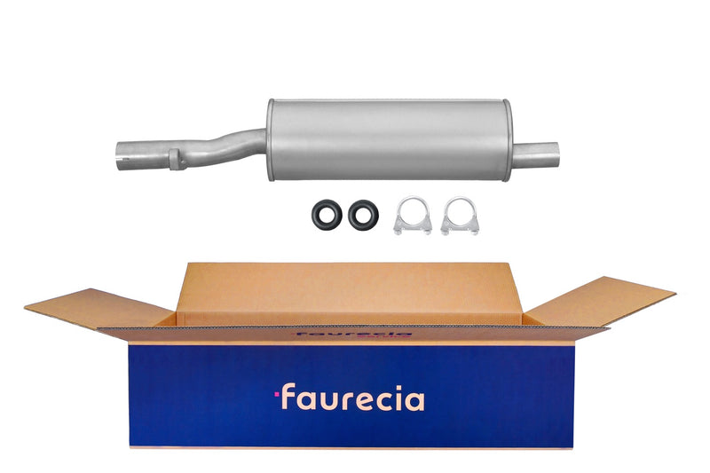 FAURECIA 8LD 366 026-471 Rear Muffler - Easy2Fit® Kit - fits ALFA ROMEO 156