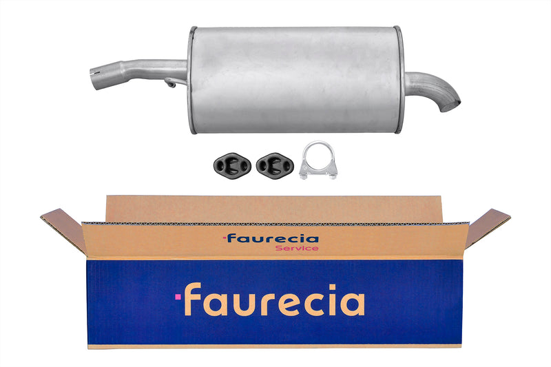 FAURECIA 8LD 366 032-941 Rear Muffler - Easy2Fit® Kit - fits CITROËN C5 III Break