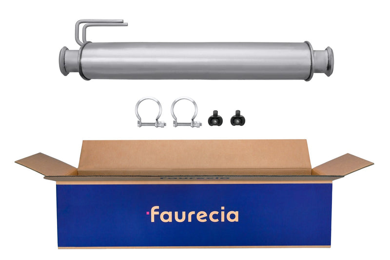 FAURECIA 8LC 366 025-781 Centre Muffler - Easy2Fit® Kit - fits RENAULT CLIO IV