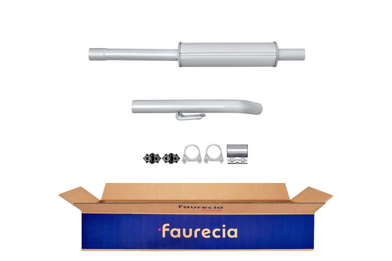 FAURECIA 8LC 366 023-061 Centre Muffler - Easy2Fit® Kit - fits ALFA ROMEO 155