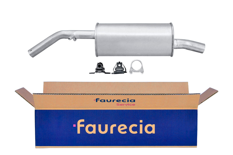 FAURECIA 8LD 366 033-361 Rear Muffler - Easy2Fit® Kit - fits MERCEDES-BENZ A-CLASS (W168)