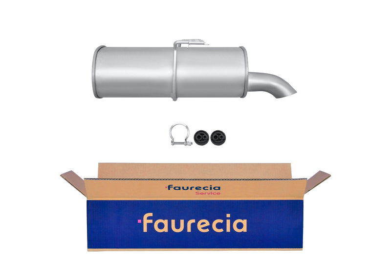 FAURECIA 8LD 366 032-871 Rear Muffler - Easy2Fit® Kit - fits PEUGEOT 207