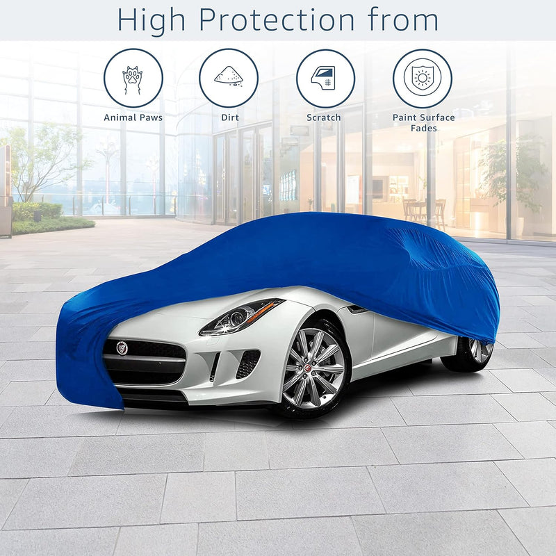 Indoor Car Cover M (Blue)