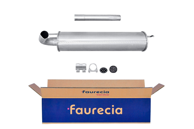 FAURECIA 8LD 366 030-061 Rear Muffler - Easy2Fit® Kit - fits FORD ESCORT V