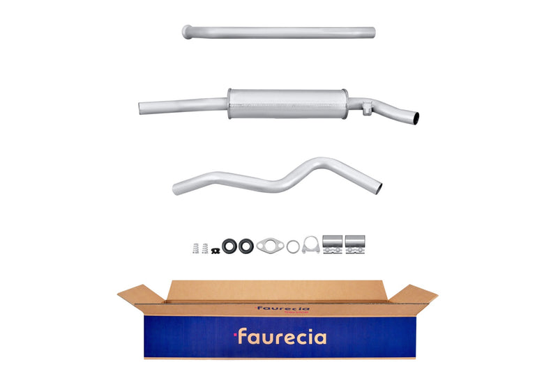 FAURECIA 8LC 366 025-531 Centre Muffler - Easy2Fit® Kit - fits RENAULT 9