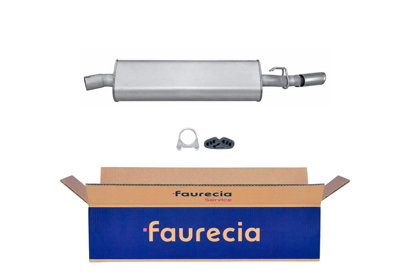 FAURECIA 8LD 366 027-211 Rear Muffler - Easy2Fit® Kit - fits CITROËN XANTIA