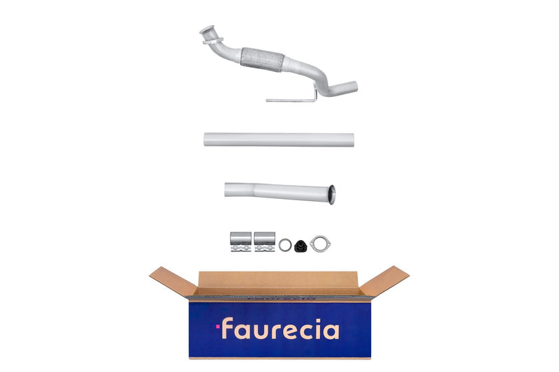 FAURECIA 8LB 366 021-101 Front Muffler - Easy2Fit® Kit - fits VAUXHALL ASTRAVAN G