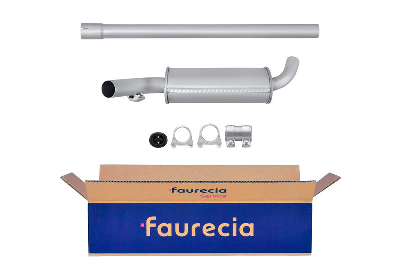 FAURECIA 8LC 366 025-981 Centre Muffler - Easy2Fit® Kit - fits SEAT INCA