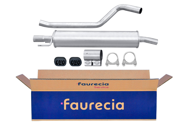 FAURECIA 8LC 366 024-971 Centre Muffler - Easy2Fit® Kit - fits PEUGEOT 306