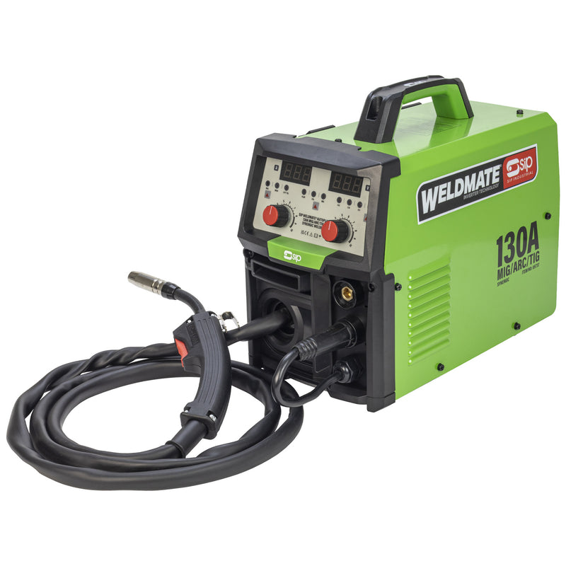 SIP WELDMATE® AUTOPLUS 130A MIG/ARC/TIG Synergic Welder