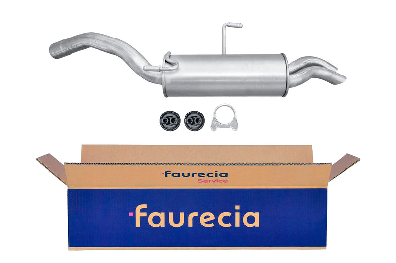 FAURECIA 8LD 366 027-461 Rear Muffler - Easy2Fit® Kit - fits PEUGEOT 106 II