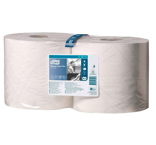 Essity Twinpack White Roll - 130041